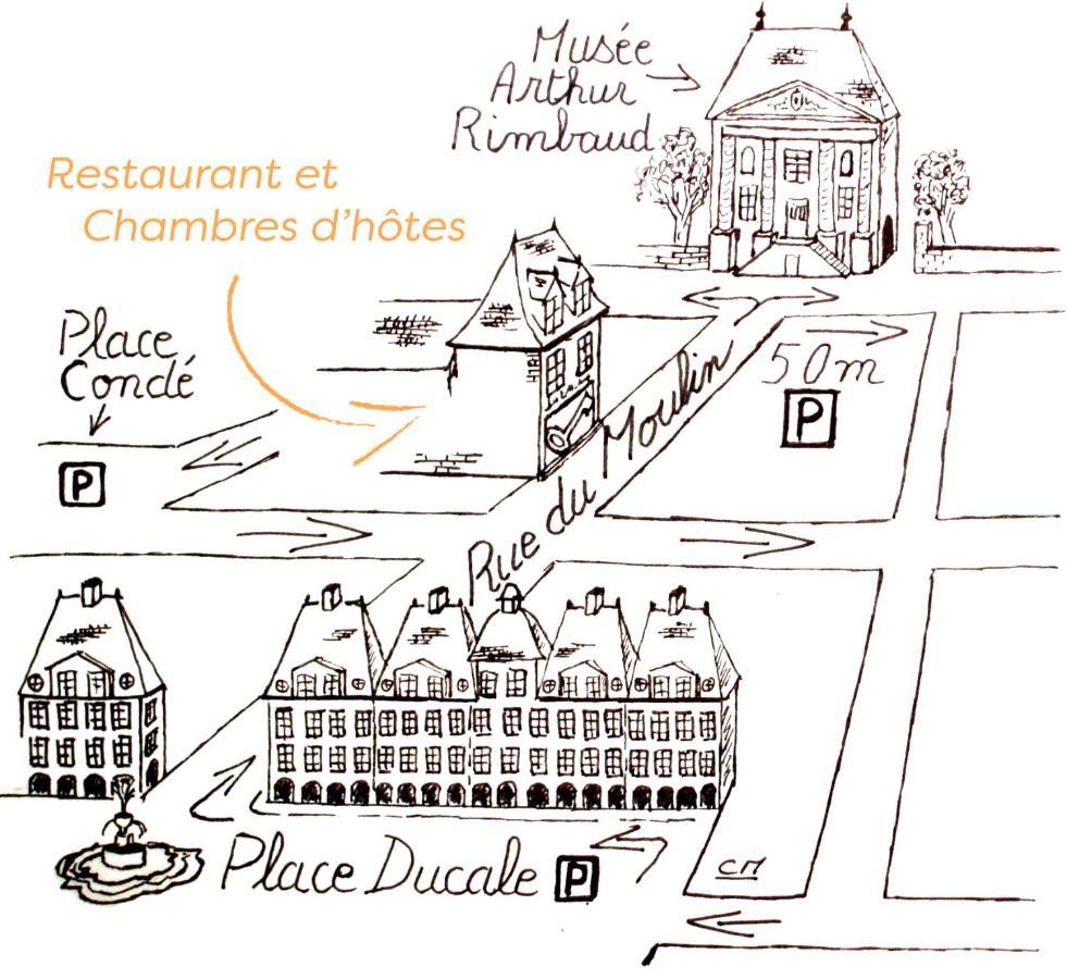 Cote Chambres Charleville-Mézières Eksteriør billede